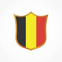 belgien flagga vektor design