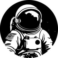 Astronaut - - hoch Qualität Vektor Logo - - Vektor Illustration Ideal zum T-Shirt Grafik