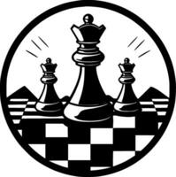 Schach - - hoch Qualität Vektor Logo - - Vektor Illustration Ideal zum T-Shirt Grafik