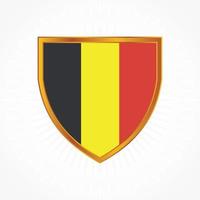 belgien flagga vektor design