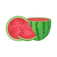 Illustration von Wassermelone vektor