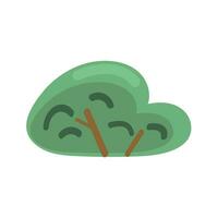 buske ikon ClipArt avatar logotyp isolerat vektor illustration
