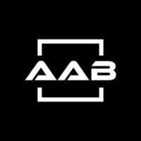 aab Brief Logo Design, Initiale Brief aab Logo Design Vektor, aab Logo Design Vektor Datei. Profi Vektor