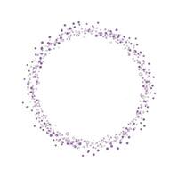 vektor lila glitter cirkel abstrakt bakgrund