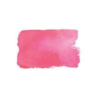 abstrakt Aquarell Hand gemalt Stelle. Aquarell Design Element. Aquarell Rosa Hintergrund vektor