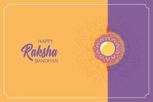 indiska raksha bandhan vektor