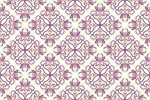orientalisch Muster. Weiß und lila Hintergrund mit Arabisch Ornamente. Muster, Hintergrund und Hintergrund zum Ihre Design. Textil- Ornament. Vektor Illustration.