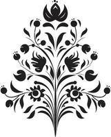 noir Blütenblatt Wirbelwind handgemacht Logo Symbol elegant Blumen- Radierungen schwarz Vektor Design Element
