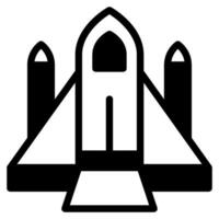 Raumschiff Symbol Illustration zum Netz, Anwendung, Infografik, usw vektor