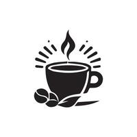 heiß Kaffee Tasse Vektor Symbol Illustration. kostenlos Vektor