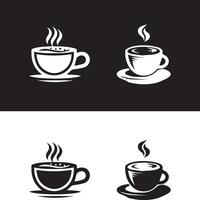 heiß Kaffee Tasse Vektor Symbol Illustration. kostenlos Vektor