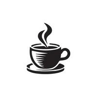 heiß Kaffee Tasse Vektor Symbol Illustration. kostenlos Vektor