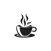 heiß Kaffee Tasse Vektor Symbol Illustration. kostenlos Vektor