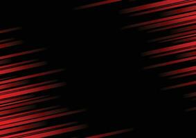 abstrakte rote linie und schwarzer hintergrund für visitenkarte, cover, banner, flyer. Vektor-Illustration vektor
