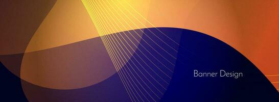 abstrakt geometrisch Blau und Gelb dynamisch elegant modern gestalten Muster bunt Hintergrund vektor