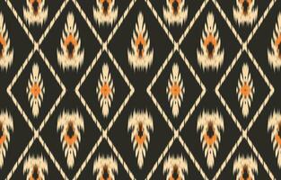 ethnisch abstrakt Ikat Kunst. aztekisch Ornament drucken. geometrisch ethnisch Muster nahtlos Farbe orientalisch. Design zum Hintergrund ,Vorhang, Teppich, Hintergrund, Kleidung, Verpackung, Batik, Vektor Illustration.