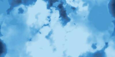 blå bakgrund. blå vattenfärg bakgrund textur. vattenfärg bakgrund. himmel blå bakgrund. blå bakgrund. vektor
