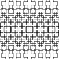 upprepa svartvit fyrkant mönster design vektor bakgrund