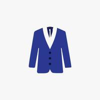 mans Blazer Jacke Symbol Vektor Illustration