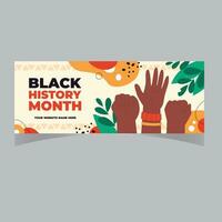 svart kvinna figur för en svart historia månad i en sicksack- mönster vektor