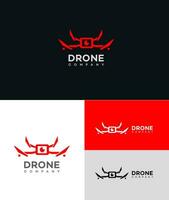Drohne Unternehmen Logo vektor