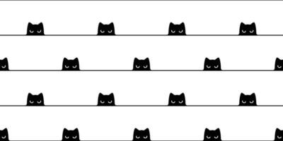 Katze nahtlos Muster Vektor Kätzchen Streifen Kattun Schal isoliert Karikatur Fliese Hintergrund wiederholen Hintergrund Illustration Geschenk wickeln Papier Design