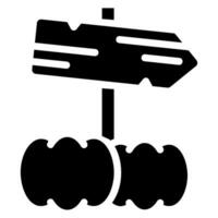 Schild-Glyphe-Symbol vektor