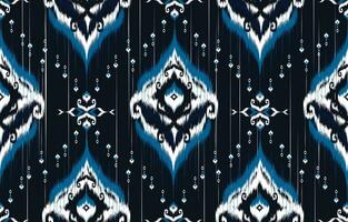 orientalisch ethnisch nahtlos Muster traditionell Hintergrund Design zum Teppich, Tapete, Kleidung, Verpackung, Batik, Stoff, Vektor Illustration Stickerei Stil.