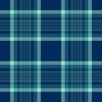 nahtlos Hintergrund Plaid von Textur Stoff Tartan mit ein prüfen Textil- Muster Vektor. vektor