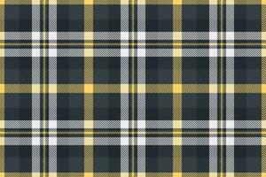 Plaid Hintergrund Tartan von prüfen Muster Textur mit ein Stoff nahtlos Textil- Vektor. vektor