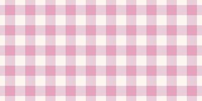 Neugeborene Muster Textil- nahtlos, Seite Tartan Vektor Stoff. Ostern prüfen Textur Hintergrund Plaid im Lavendel erröten und Rosa Farben.