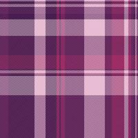 nahtlos Muster Plaid von Vektor Tartan Hintergrund mit ein Textur Stoff prüfen Textil.