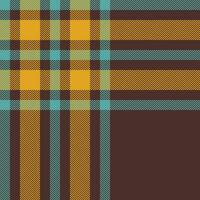 kariertes Karomuster. nahtlose Stoffstruktur. Tartan-Textildruck. vektor