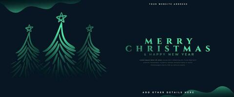 dekorativ und elegant fröhlich Weihnachten Festival Jahreszeit Hintergrund Design vektor
