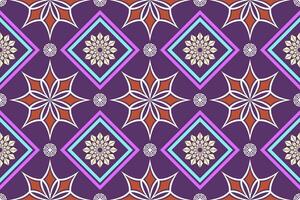 ethnisch Zahl aztekisch Stickerei Stil. geometrisch Ikat orientalisch traditionell Kunst Musterdesign zum ethnisch Hintergrund, Hintergrund, Mode, Kleidung, Verpackung, Stoff, Element, Sarong, Grafik, Vektor Illustration