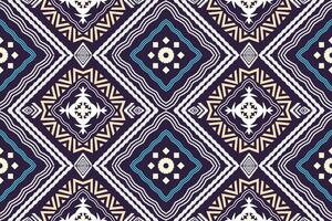 ethnisch Zahl aztekisch Stickerei Stil. geometrisch Ikat orientalisch traditionell Kunst Musterdesign zum ethnisch Hintergrund, Hintergrund, Mode, Kleidung, Verpackung, Stoff, Element, Sarong, Grafik, Vektor Illustration