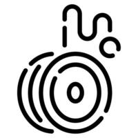 yo yo Symbol Illustration zum Netz, Anwendung, Infografik, usw vektor