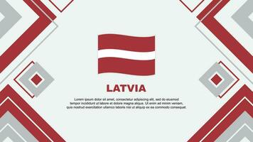 lettland flagga abstrakt bakgrund design mall. lettland oberoende dag baner tapet vektor illustration. lettland bakgrund