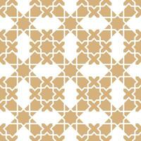 sömlös abstrakt geometrisk mönster i arab stil vektor