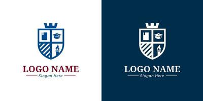Bildung Logo Konzept. Logo Design Vorlage. Vektor Illustration.