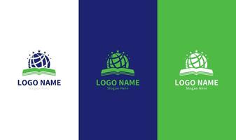 Bildung Logo Konzept. Logo Design Vorlage. Vektor Illustration.