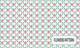 Frühling Blumen- Muster und Hintergrund Vektor Design