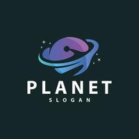 Plats logotyp modern design planet mall illustration enkel cirkel inspiration modell vektor