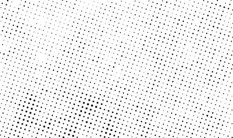en svart och vit halvton mönster med prickar, abstrakt bakgrund med spray textur halvton prickar effekt på vit Färg, sömlös prickad mönster med kvadrater vektor