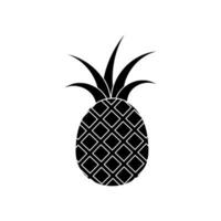 ananas ikon vektor. frukt illustration tecken. vitaminer symbol. vegetarian logotyp. mat märke. vektor