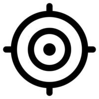 Ziel Symbol Illustration zum Netz, Anwendung, Infografik, usw vektor