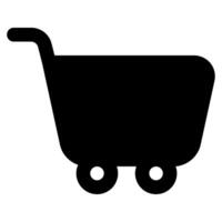 Einkaufen Wagen Symbol Illustration zum Netz, Anwendung, Infografik, usw vektor