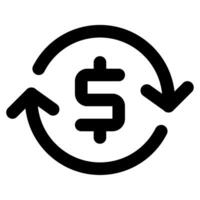 Investition Symbol Illustration zum Netz, Anwendung, Infografik, usw vektor