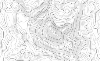 bakgrund av de topografisk Karta. topo Karta med elevation. geografisk linje berg lättnad. vektor stock illustration