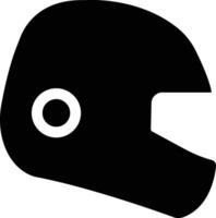 Motorrad Helm Symbol im eben Stil. isoliert auf verwenden Rennen anders Fahrzeug Auto, Fahrrad, Fahrrad einfach Helm Zeichen zu schützen das Kopf. Vektor zum Apps und Webseite